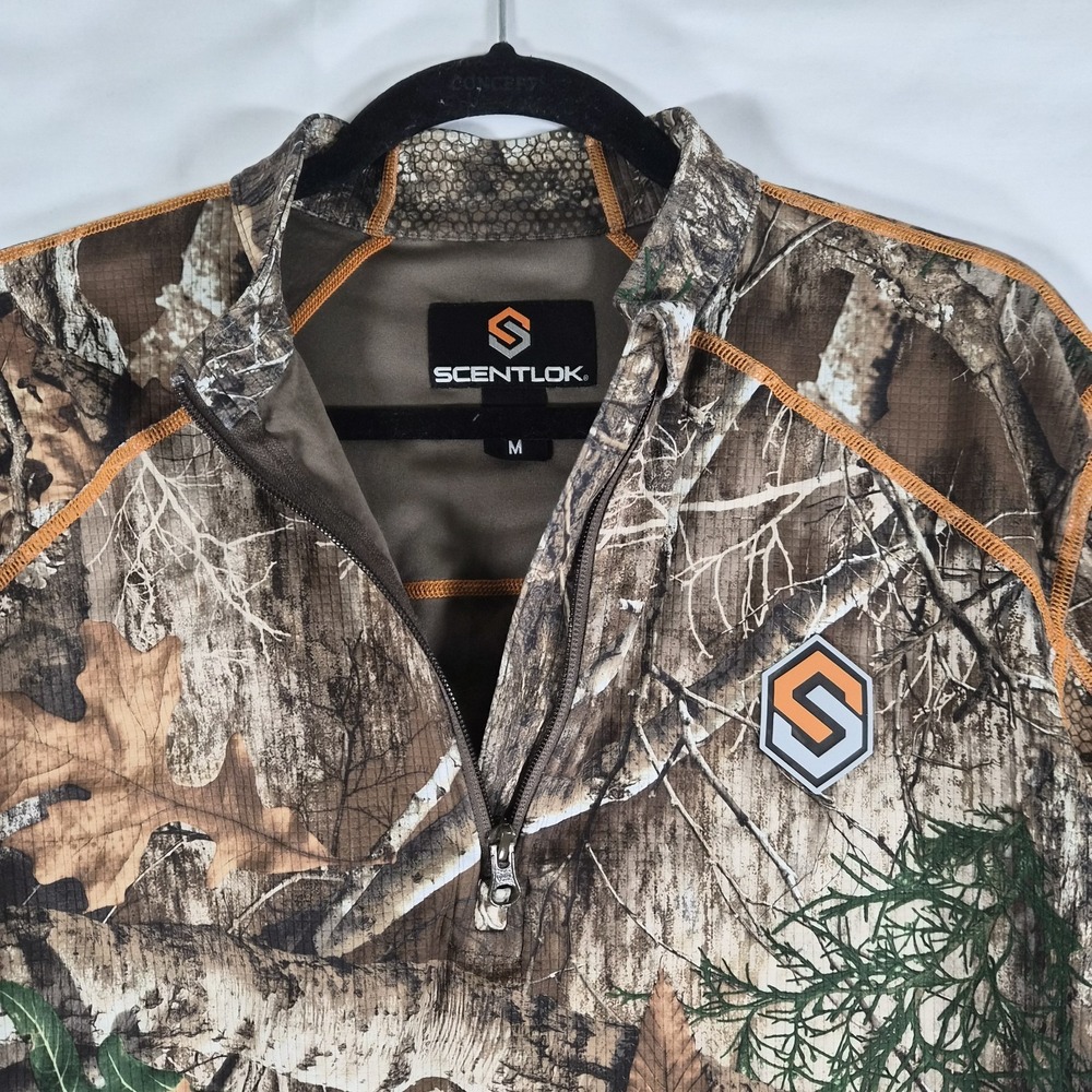 ScentLok Realtree Edge Hunting Camo Performance Jacket & Pants Set Men's Medium - Picture 4 of 16